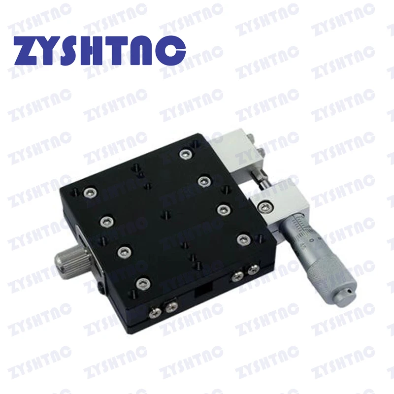 Imagem -03 - Fase de Guia Transversal Lx40 60 Lgx40 60 40*40 mm 60*60m do Micrômetro Fino Alto da Plataforma do Deslocamento Ótico da Linha Central de x