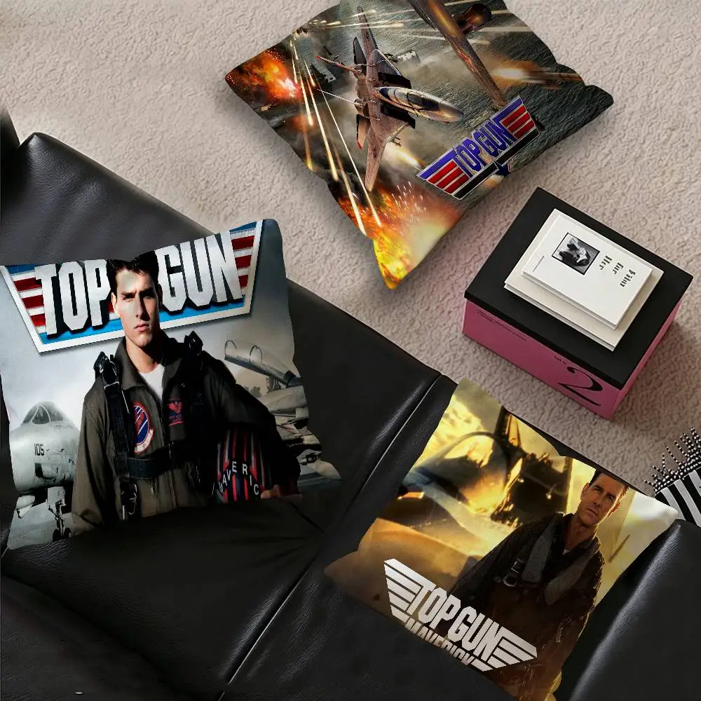 Action Movie Top Gun M-MaverickS Lucky Dragon pillow cover sofa cushion cover home room decoration children gift