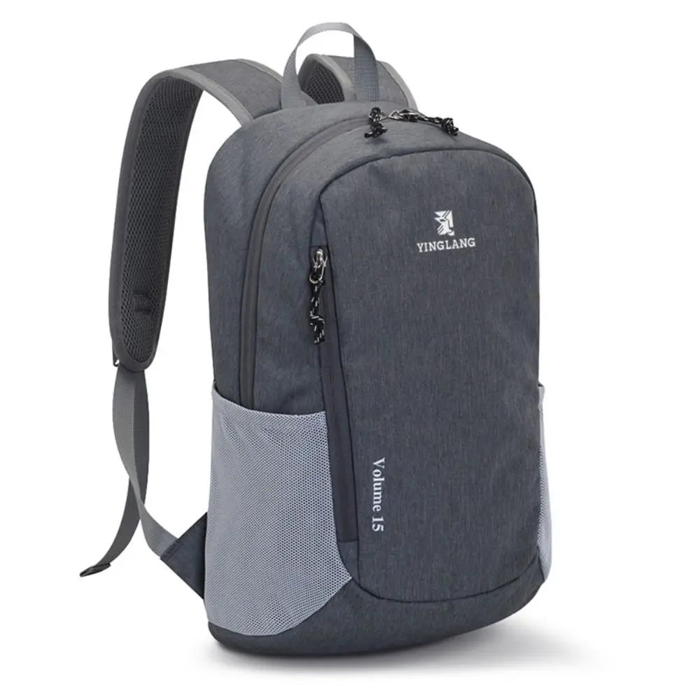 Simple Nylon Camping Bag Ultralight Large Capacity Hiking Daypack Waterproof Climbing Sports Knapsack Unisex