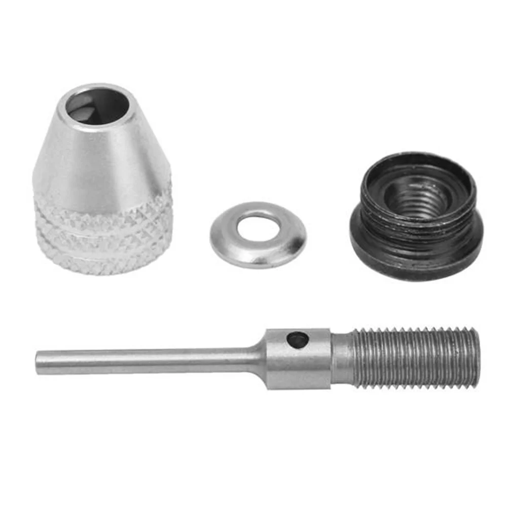 STONEGO-Adaptador de mandril sem chave, conversor de brocas, haste redonda, 0.3-3.4mm, 2.35mm, 3.0mm, 1pc