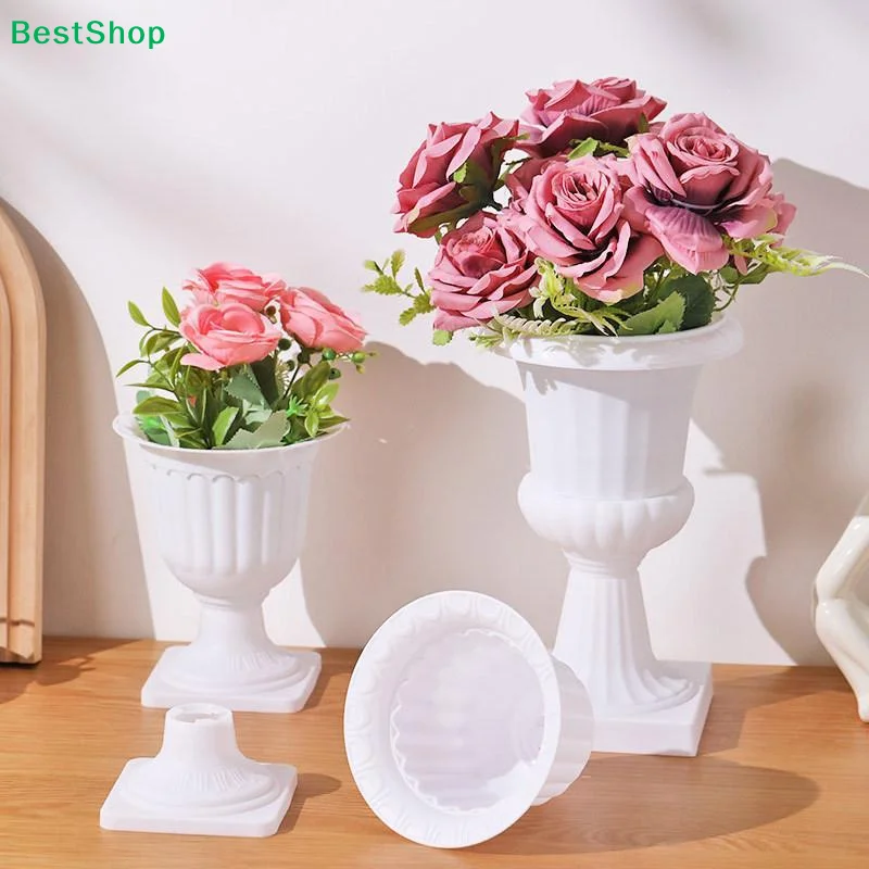 ♩Plastic Succulents Pot Nordic Minimalist Mini Planter For Desktop Trending Indoor Flower Container