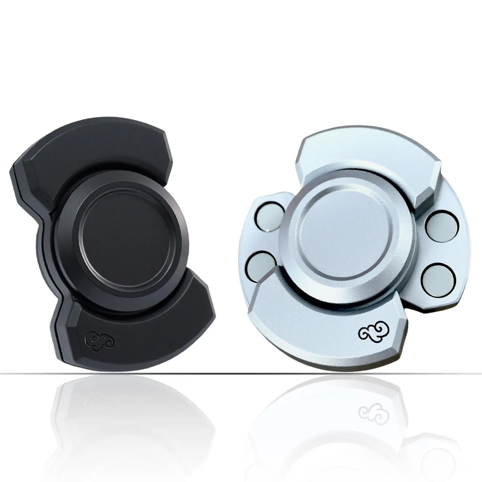 Spinner Fidget en alliage 3 en 1, Modes de glissement et d'essorage, Ultra silencieux, Rotation à grande vitesse, jouets de décompression, Spinner à main Anti-Stress