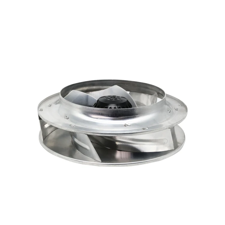 

Industrial Frequency Big Airflow Centrifugal 355x108mm 220V 1350RPM Backward Tilting Purifier Turbo 355FLW External Rotor Motor