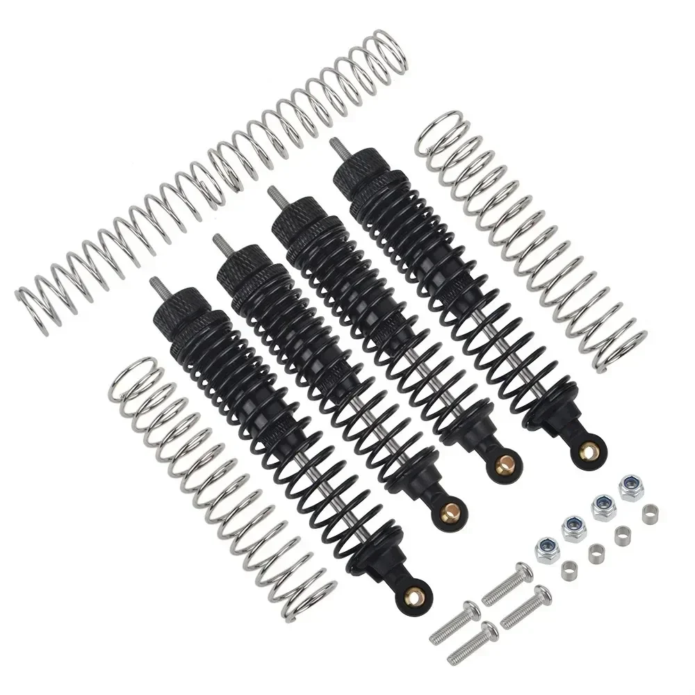 Aluminum Alloy Oil Shocks Dampers for Tamiya CW-01 Chassis Lunch Box Midnight Pumpkin Unimog 406 Upgrade Parts