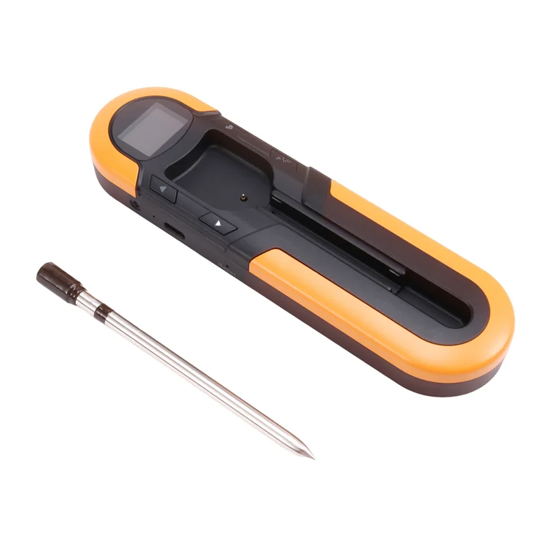 BUENO-termómetro inalámbrico para alimentos, carne, filete, Digital, Bluetooth, accesorios para barbacoa, cocina, horno, parrilla, barbacoa, termómetros inteligentes