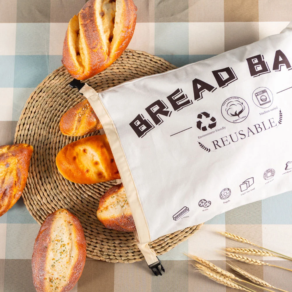 Bread Bag Food Pouch ‌ Pastry Bags Storage Bakery Gift Pouches Wrapping Reusable Holder