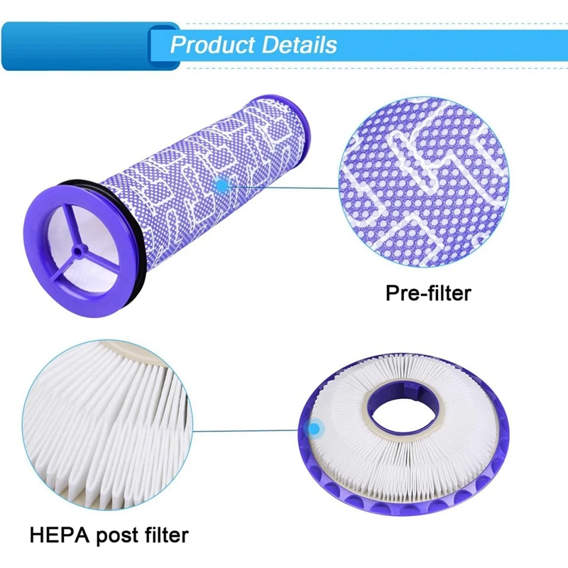 Для Dyson DC41, DC65 и UP13 UP20 Animal Series, фильтры для пылесосов + запасные части для шланга, аксессуары 920769 -01 & 920640 -01