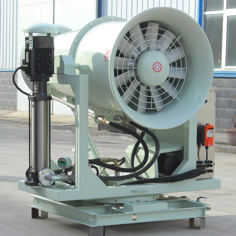 

Factory Direct Fogging Cannon System For Demolition Dust Control High Pressure WaterJet Spray Fan For Coal Mine