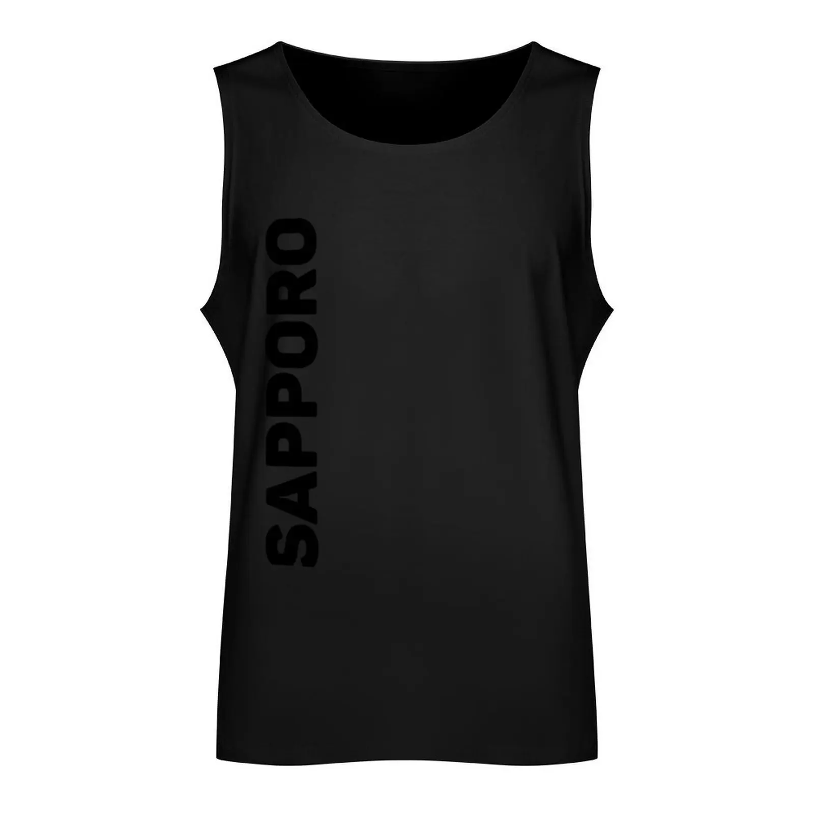 Sapporo Tank Top quick-drying t-shirt mens gym clothes sleeveless gym shirt man fitness