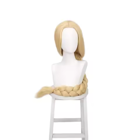 Anime Tangled Rapunzel Cosplay Wig princess Blonde Long Braid High Temperature Fiber Hair Pelucas Costume Role Play Wig