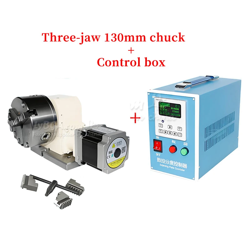 

Индексирующая головка TL110-15-130A (вертикальная/горизонтальная) с высокоточным роликово-кулачковым редуктором для поворотной оси A и 130-мм 3/4-кулачковым патроном