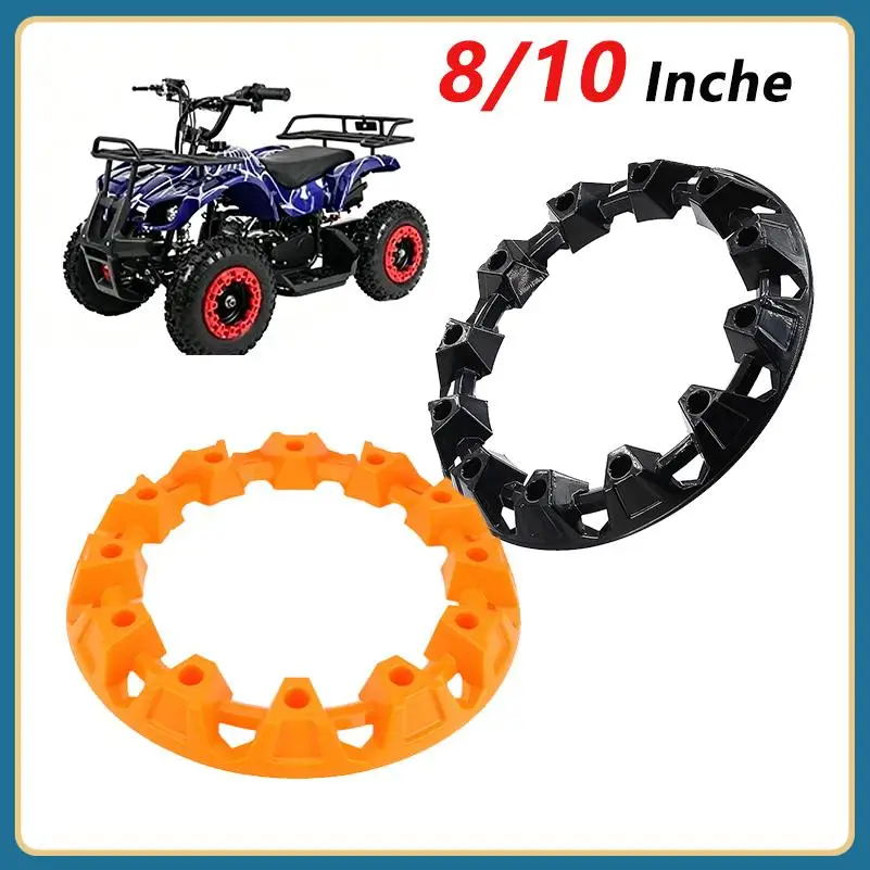 

8/10 Inch Wheel Trim Hub Protection Decor Rim Cap Plastic Cover Tires For ATV Dune Buggy Quad Bike 4 Wheeler Vehicle Accessories