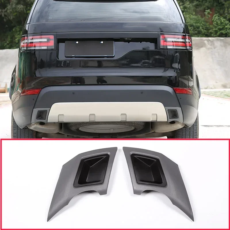 

For Land Rover Discovery 5 LR5 L462 2017-2020 ABS Plastic Car Tail Exhaust Cover Trim (Replacement Parts)