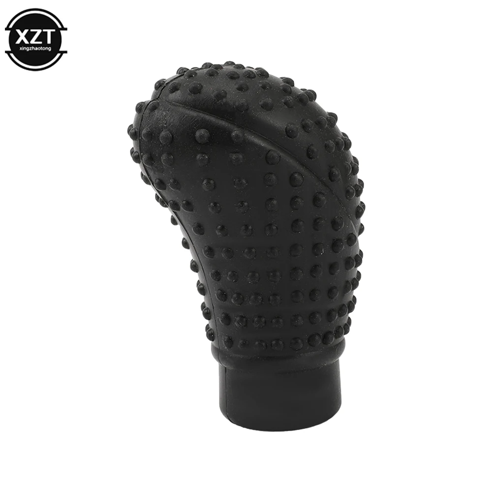 Universal Silicone Car Gear Cover Shift Knob Protector Anti-slip Wear-resistant Handbrake Cover Car Accessories