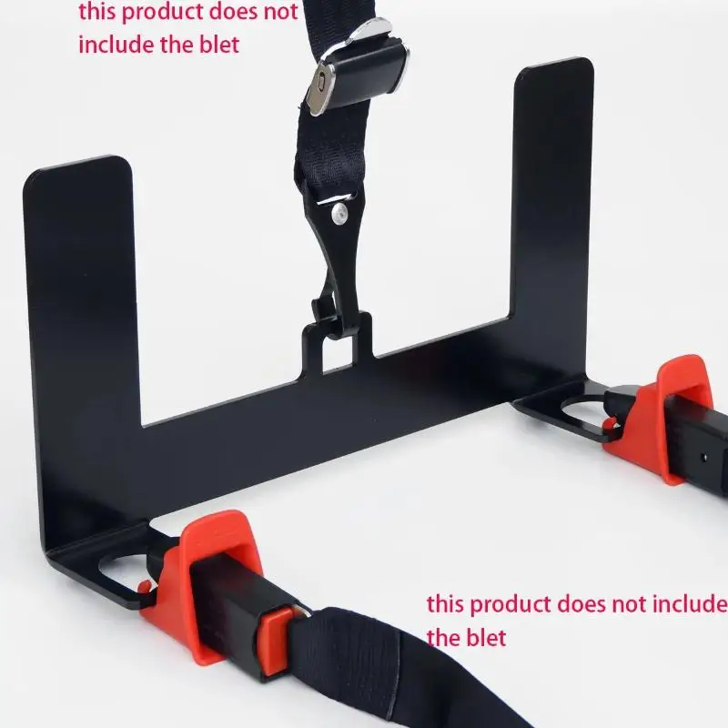 Universal Steel Car Child Seat ISOFIX Restraint Anchor Mounting Kit Durable Easy Install Fit for Most Cars SUVs Long Drive Safe