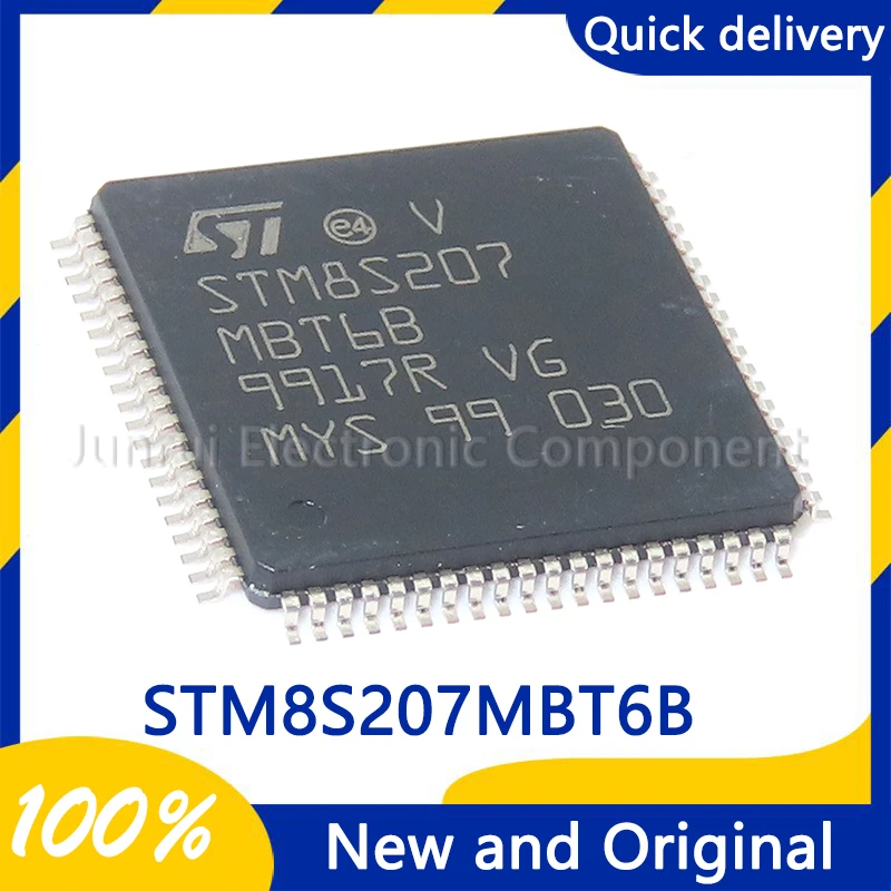 STM8S207MBT6B 80LQFP Microcontroller Chip Single Chip Microcomputer Electronic Component  Integrated Chip Ic  New And Original