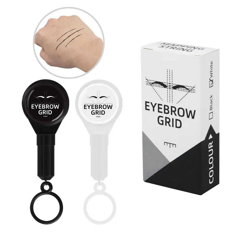 

Semi-Permanent Eyebrow Positioning String Mark Ruler Auxiliary Line Drawing Microblading Tattoo Thread Measurement Tools