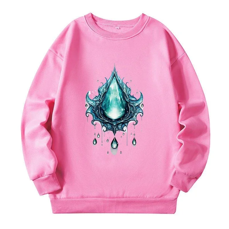 Sudadera con estampado de estilo gótico para hombre y mujer, ropa de calle americana de talla grande, cálida y divertida, para Otoño e Invierno