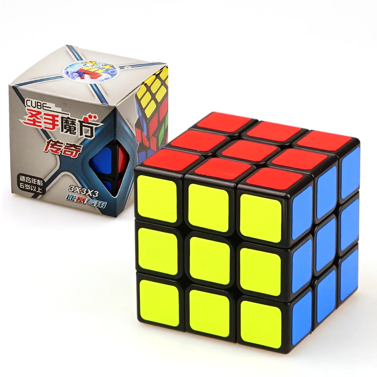 Antistress Magic Cube Puzzles Brinquedos para crianças, Magic Puzzle Brinquedos para crianças, Speed Czech Fidget Toys, 3X3X3