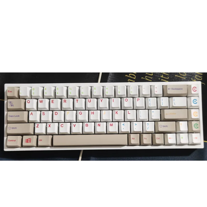 135 Keys GMK Handarbeige Keycaps Cherry Profile PBT DYE-Sub Mechanical Keyboard Keycap For MX Switch