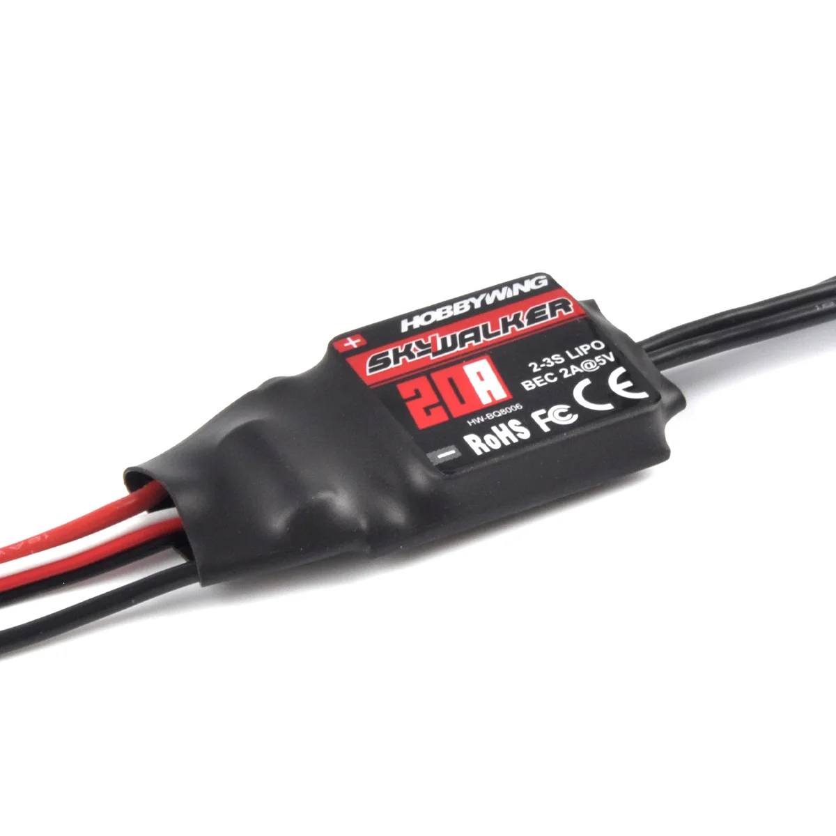 Hobbywing Skywalker 2-6S Brushless ESC Speed Controller 12A/15A/20A/40A/50A/60A/80A Build in BEC UBEC For RC HeliCopter Airplane