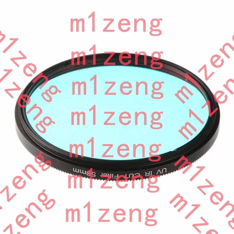 UV IR CUT 46 49 52 55 58 62 67 72 77 82 mm Infrared Pass X-Ray Lens Filter Optical Glass for Canon nikon pentax sony fuji camera