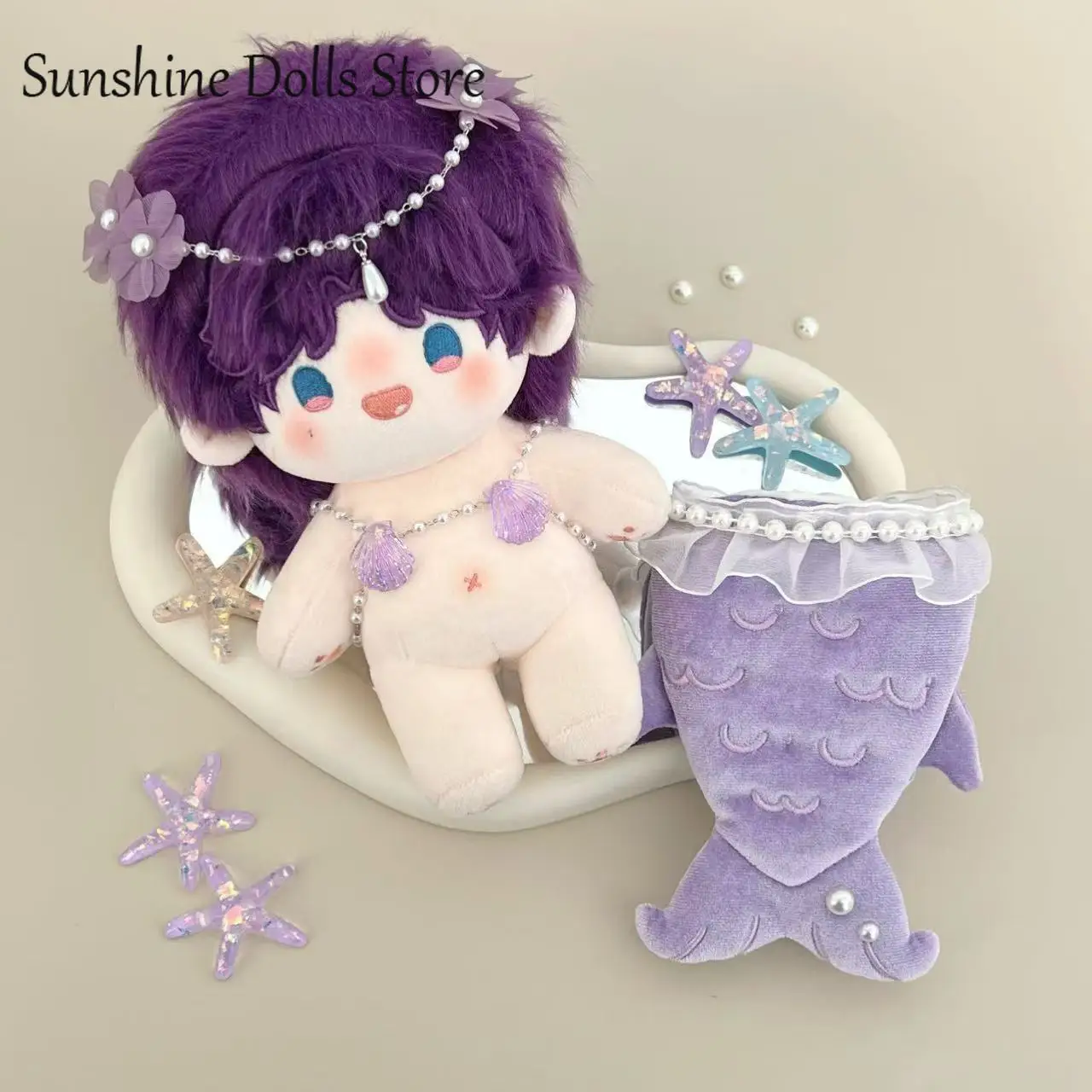 10cm 20cm Doll Clothes Love and Deepspace Rafayel for Dress Up Cotton Doll Clothes Garments Toys Anime Halloween Xmas Gift
