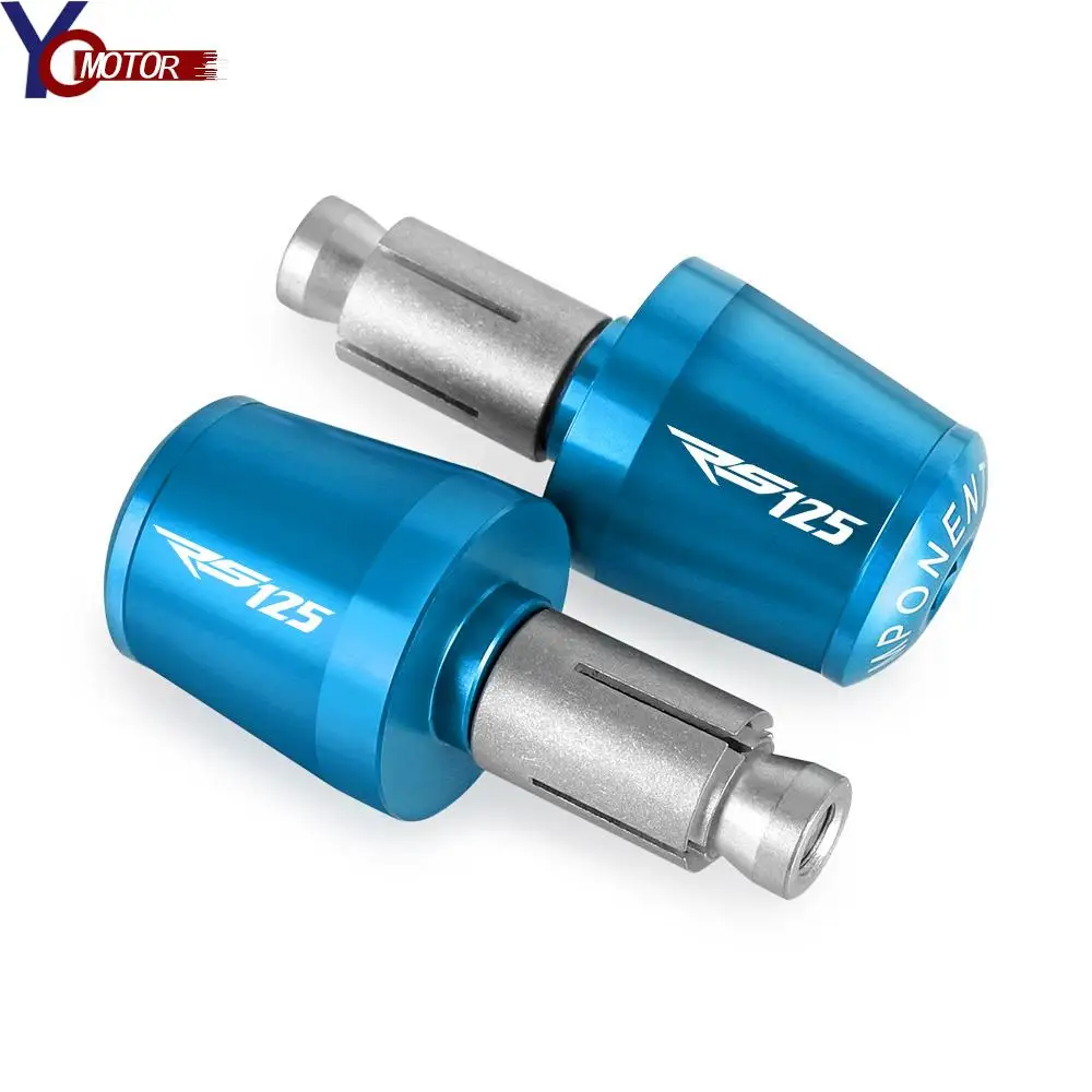 

For Aprilia RS125 Universal Motorcycle Handlebar Cap Hand Grips Bar End Plug 7/8'' 22mm Aluminum motor handlebars grip ends Part