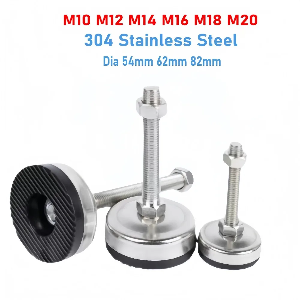 pe-de-movel-em-aco-inoxidavel-304-de-alta-resistencia-com-rosca-m10‑m20-base-de-borracha-antiderrapante-e-amortecedora-para-suporte-de-armarios-e-mesas