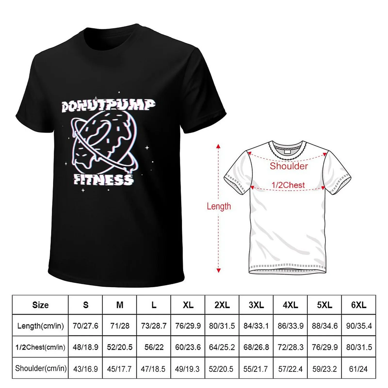 Space Glitch DonutPump T-Shirt mens graphic t shirts T-Shirt