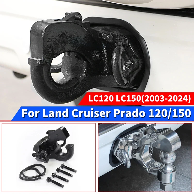 

For 2003-2024 Toyota Land Cruiser Prado 120 150 Exterior Upgraded Accessories Lc150 LC120 off-Road Rescue Hook, Prevent Rear-End