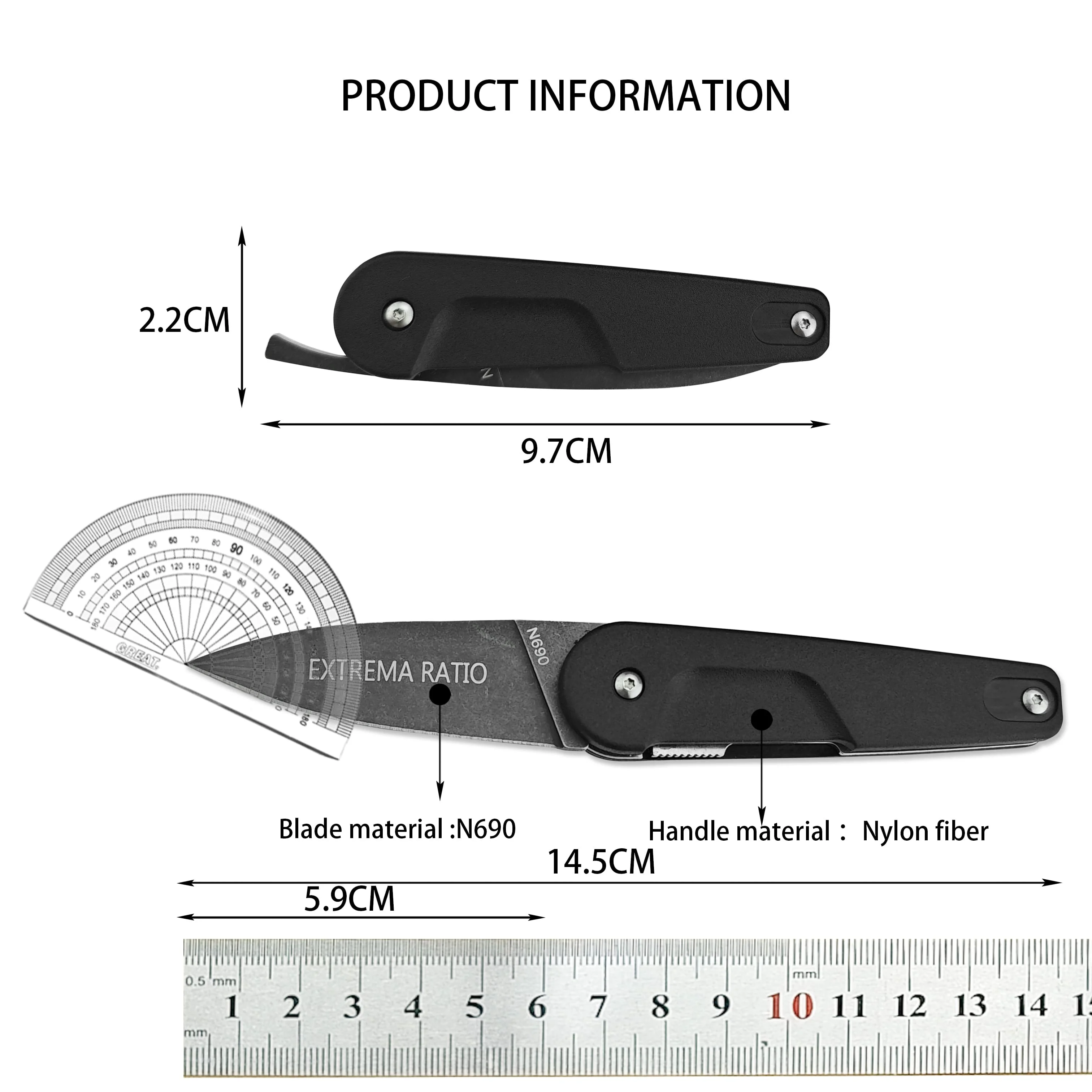 Italian Extreme BDOR Tactical folding Knife D2 Blade G10 Handle EDC Camping Hunting self-defense Tool knife Outdoor jackknife