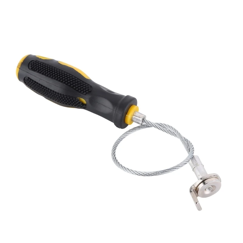 Auto Oil Drain Plugs Tool with Strong Magnet & Flexible Shaft Vehicle Service Tool Vehicle Accessories for Easy Removal