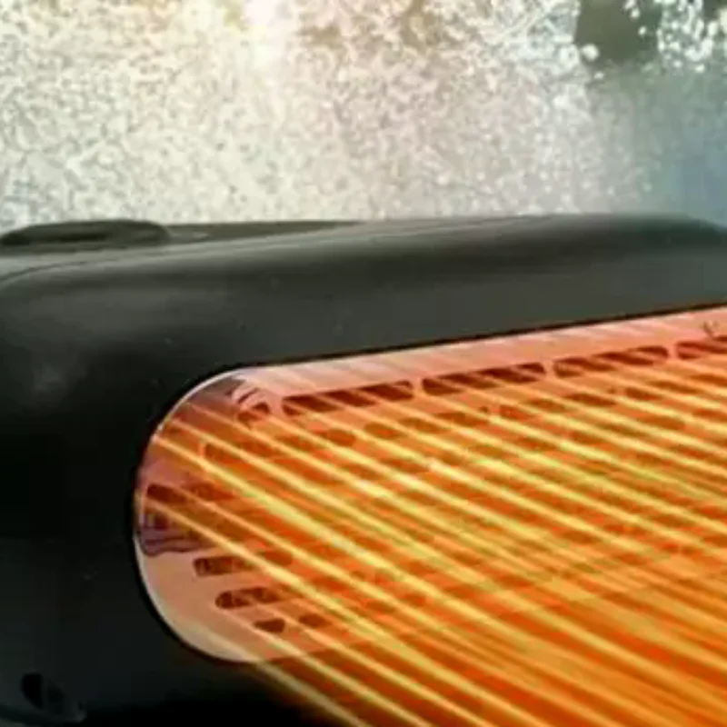 1Pcs 21V Li-ion Batteries Heating Air Warmer / Cooling Blower Wireless Winter Car Heater 2 USB Ports For Phone Charging