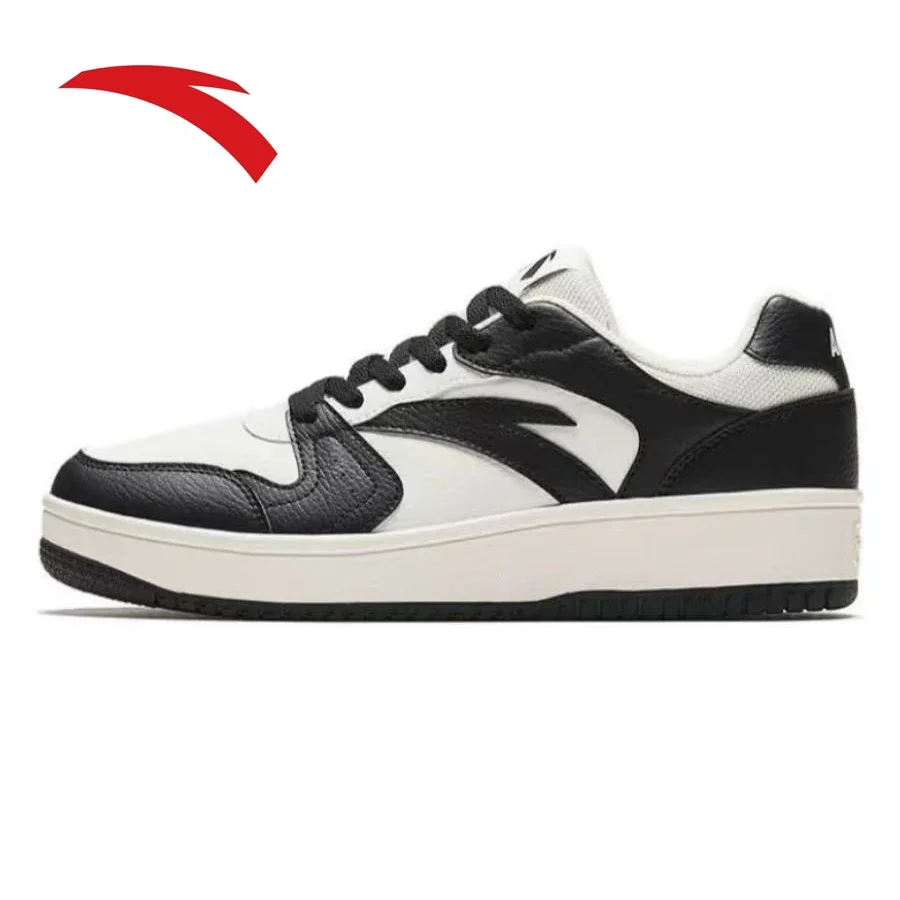 

Anta Thick Baseplate Shoes Men's Shoes 2024 New Student Black and White Lightweight Casual Shoe Heightening Retro Sneakers Gift