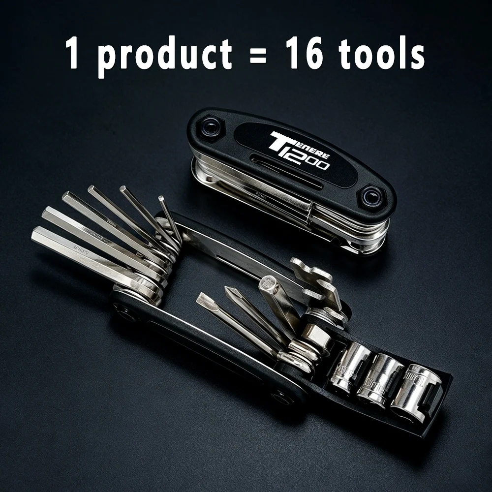 

For Yamaha Super Tenere 1200 Tenere1200 XT1200Z XR1200ZE XT1200 ZE Socket Wrench Repair Tool Set Kit Multifunction Screwdriver