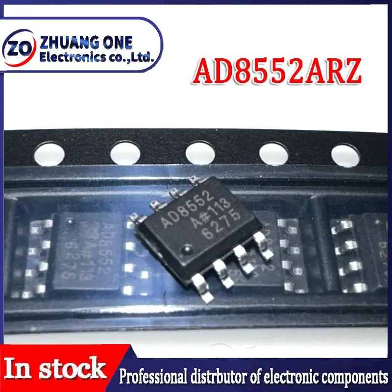 (5piece) 100% New AD8552 AD8552A AD8552ARZ sop-8 Chipset