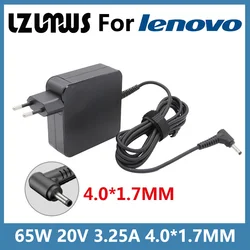 20V 3.25A 65W 4.0*1.7MM Laptop Oplader Voor Lenovo Adapter IdeaPad 310 320 3-15itl6 3-14itl6 YOGA 520 14ikb E580 Redmibook 13 14