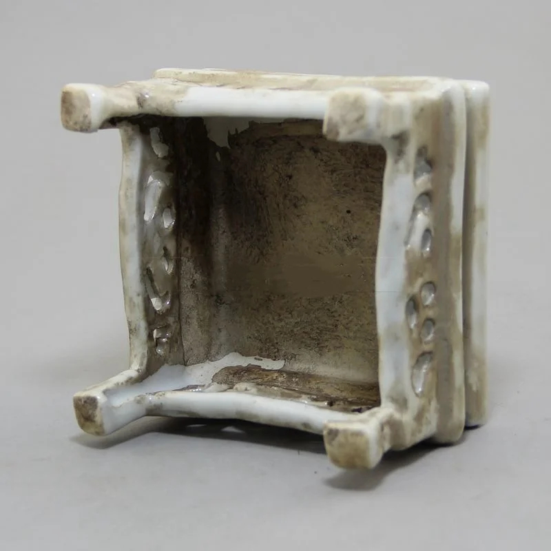 Chinese collection antique porcelain chrysanthemum table ornaments modern exquisite handicrafts