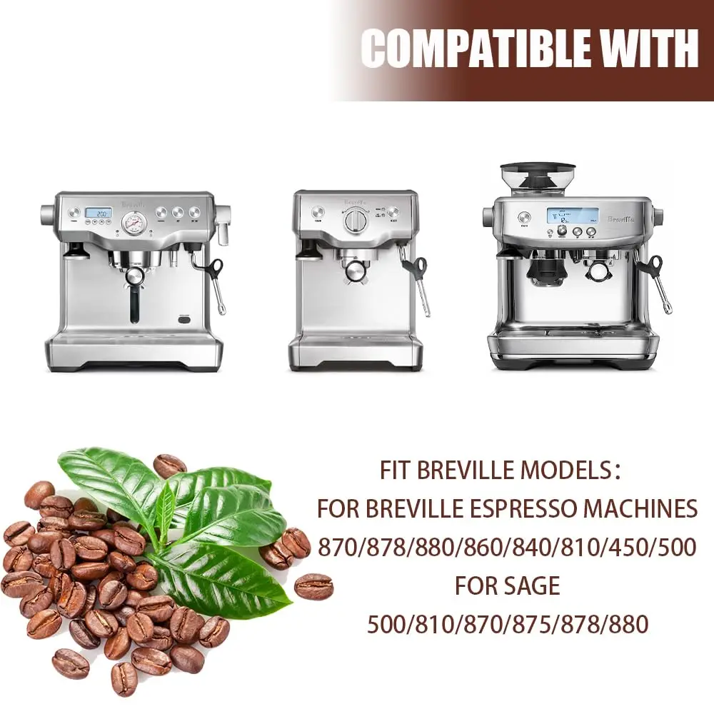 96-2 قطعة فلتر لاستبدال فلتر Breville لآلة Breville Espresso BWF100 /990/980/870/878/880/860/840/810/600/500/450