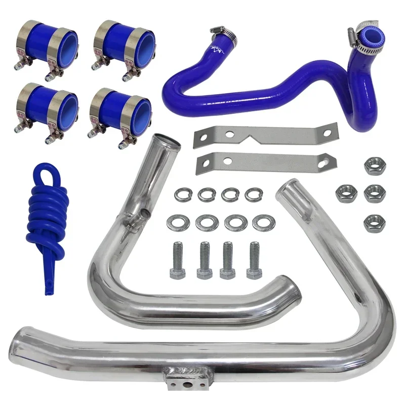 Aluminum Bolt On Intercooler Piping Pipe Kit Fit For Audi A4 Quattro B5 VW Passat GLS B5 1.8T 1996-2001 Black / Blue / Red