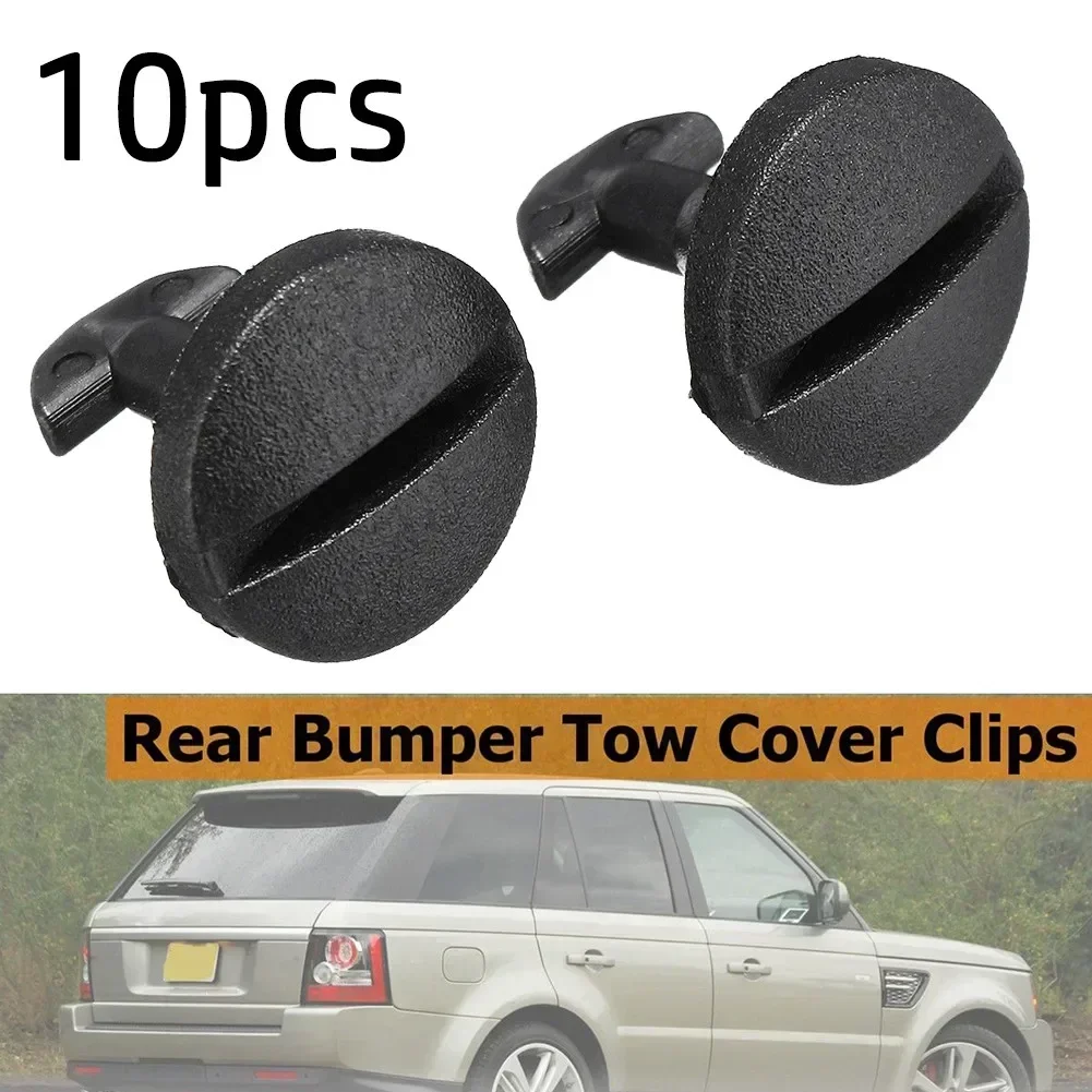 10x Rear Bumper Tow Bar Cover Clips Towing Trim For Land Rover Discovery 3 4 Low Cost High Quality Car Accessories NEW