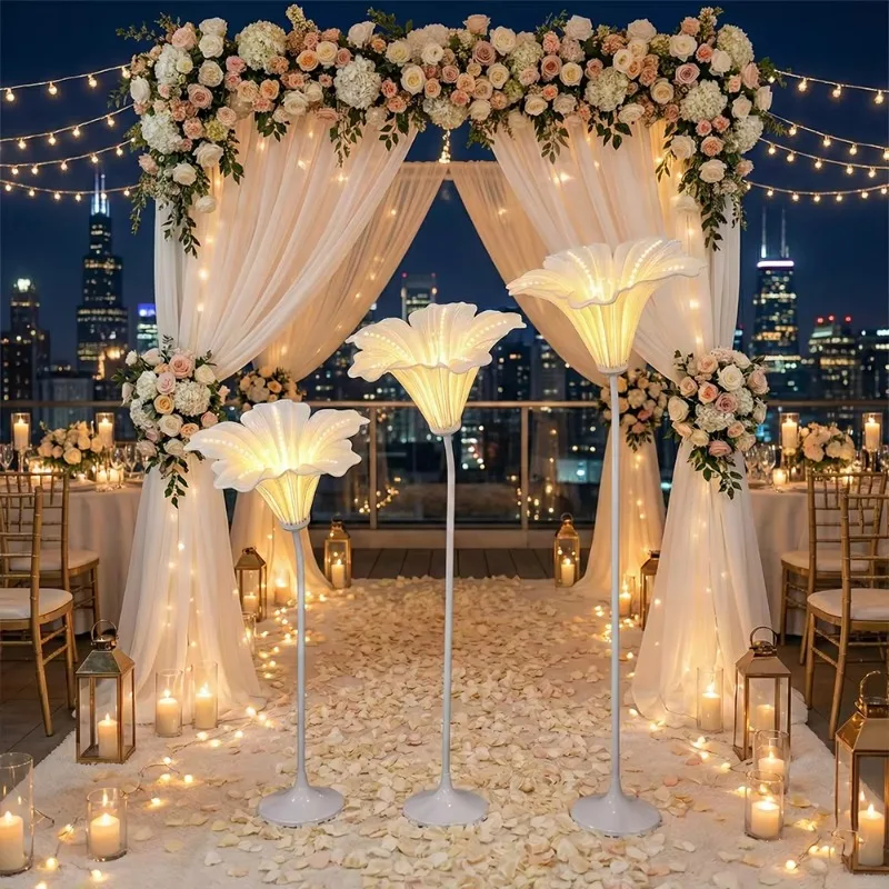Multipurpose indoor flowers, walkways, stages and party decorations