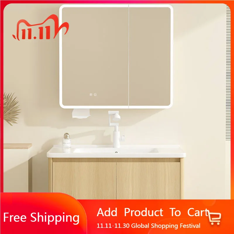 

Small Dressers Bathroom Cabinet Corner Makeup Over Space Saver Modern Bathroom Cabinet Wooden Skincare Gabinete Room Furniture