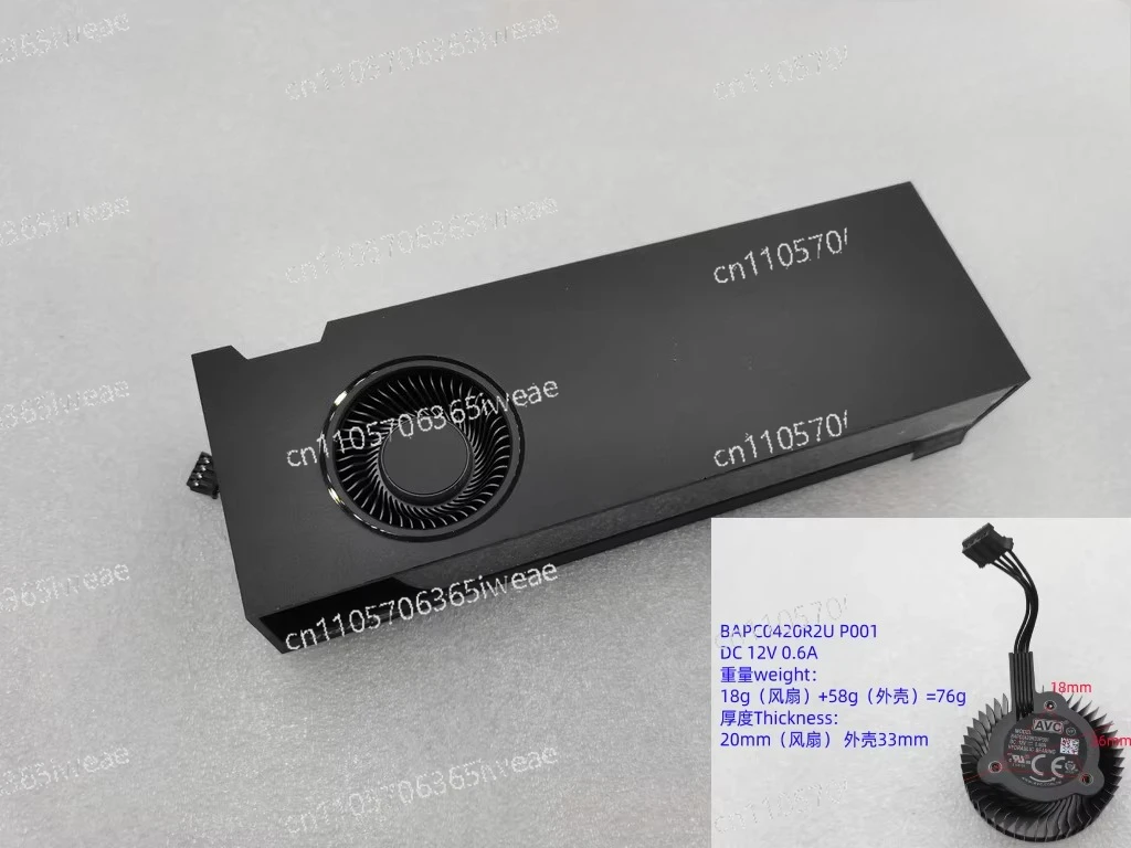 RTX A2000 a2000 6GB 12GB Professional Graphics Fan