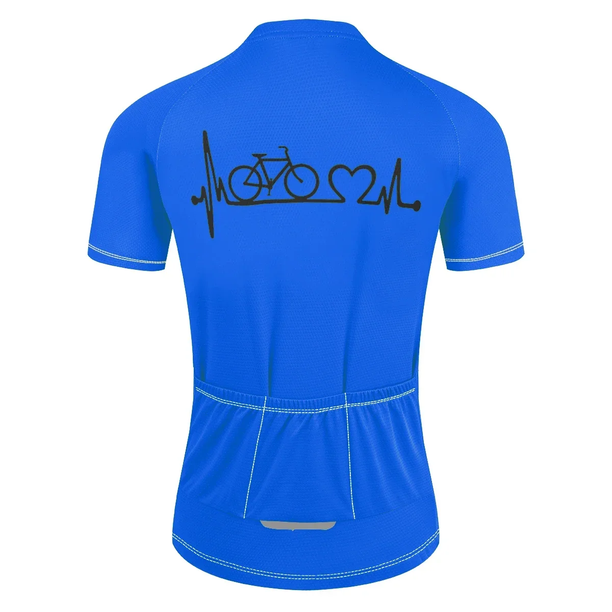 New heartbeat pattern cycling wear professional women's cycling wear mountain bike short-sleeved clothing