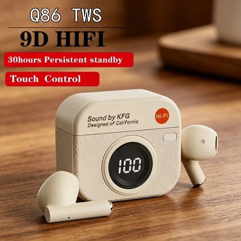 Bezprzewodowe słuchawki gamingowe Q86 TWS