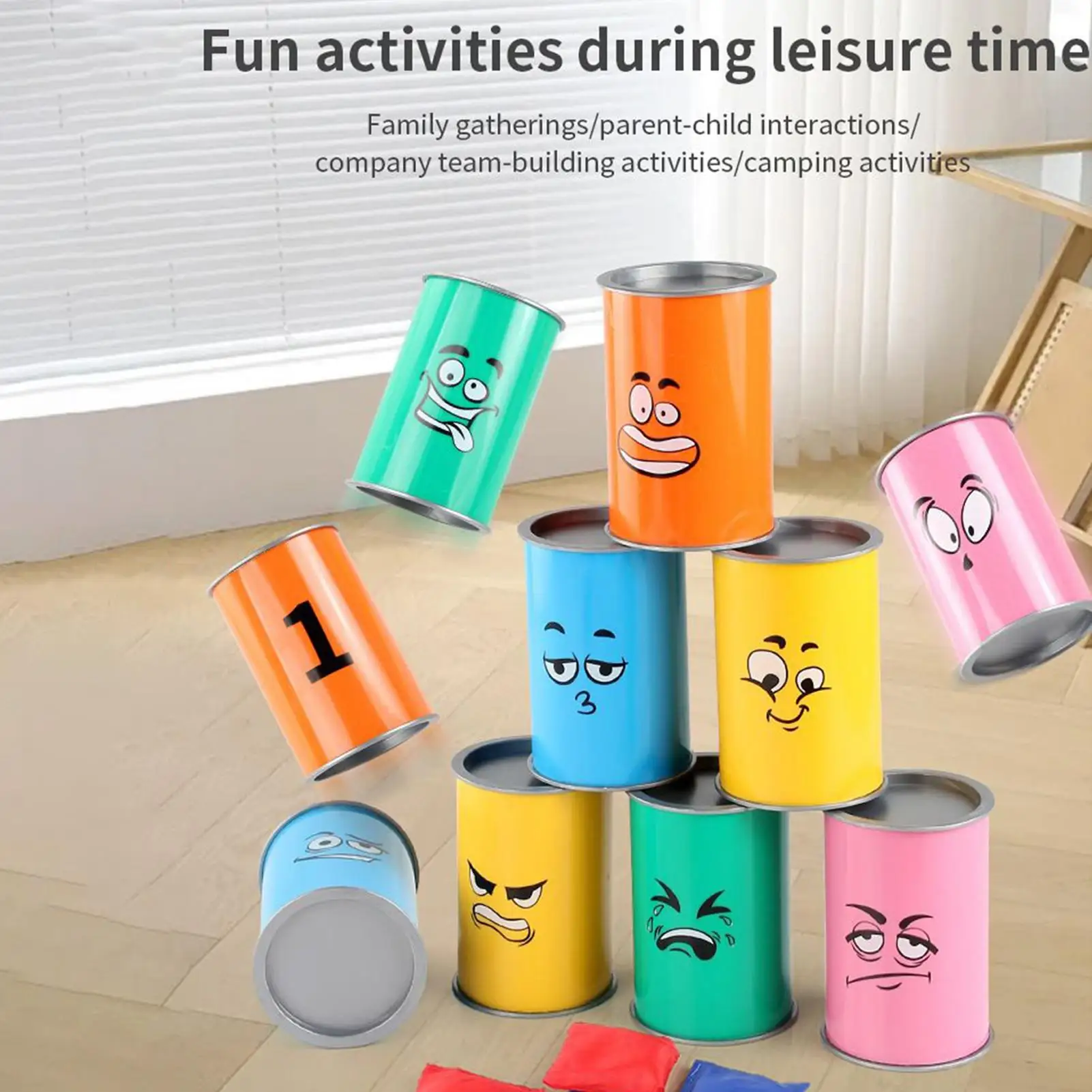 Gra w rzucanie woreczkami z fasolą na karnawał z oświetleniem LED, zabawka sportowa i rekreacyjna na podwórko, trawnik, plażę, festiwal rodzinny, dla grup.