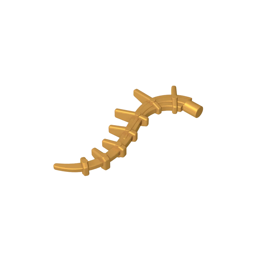 10pcs 55236 Creature Body Tail Tentacle Bricks Plant Vine Spiky Parts Bionicle Spine Assembly Building Blocks Toys Model Adult