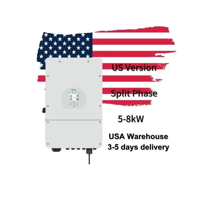 

Warehoe 5 6 7.6 8kW split phase inverter Version Inverter On Off Grid split phase inverter 120v 240v